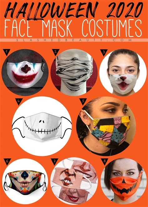 face mask halloween costume